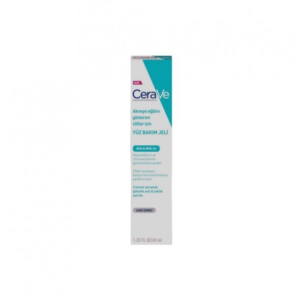 Akneye Eğilimli Cilter için Yüz Bakım Jeli 40 ml