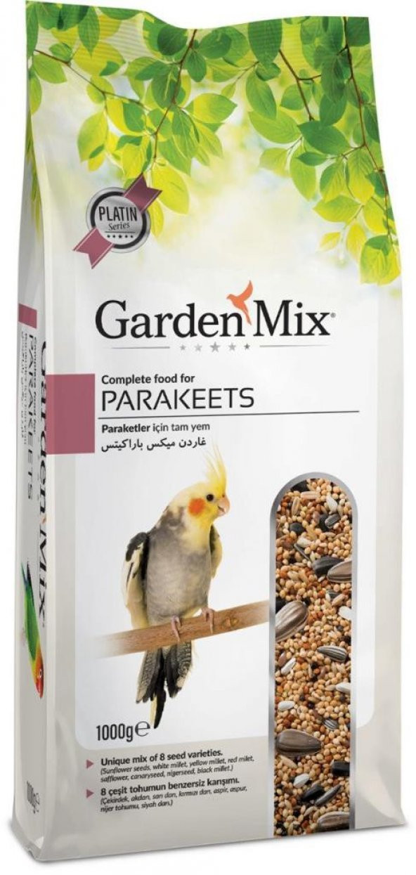 Gardenmix Platin Paraket Yemi 1 Kg