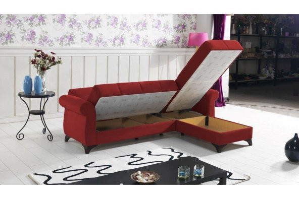 İpek Mobilya Selin Köşe Takımı 3+2 ( BORDO ) - 3