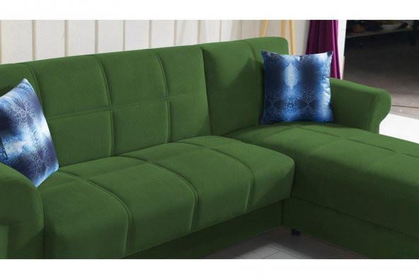 İpek Mobilya Selin Köşe Takımı 3+2 ( YEŞİL ) - 2