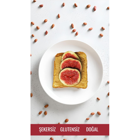 LAÇOKO 3 Kg İsme  Kişiye Özel Şekersiz, Saf, Katkısız Fıstık Ezmesi Glutensiz, Vegan, Doğal Çifte Kavrulmuş Yer Fıstığı Ezmesi Peanut Butter - 3