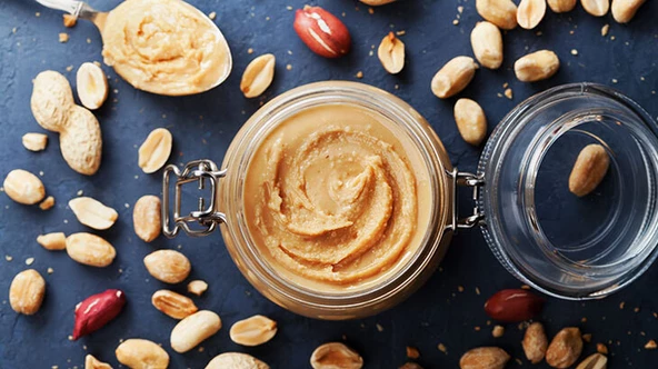 Laçoko 2kg İsme Özel Şekersiz,Glutensiz,Doğal Çifte Kavrulmuş Parçacıklı Extra Crunchy Fıstık Ezmesi - 7