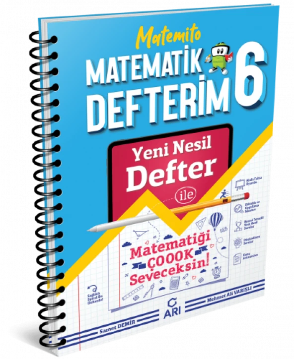 ARI 6.Sınıf Matemito Matematik Defterim