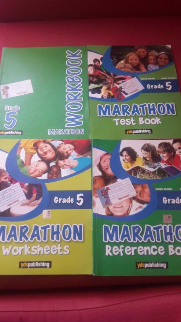 MARATHON  GRADE 5   Reference Book + Test Book + Workbook + Worksheets