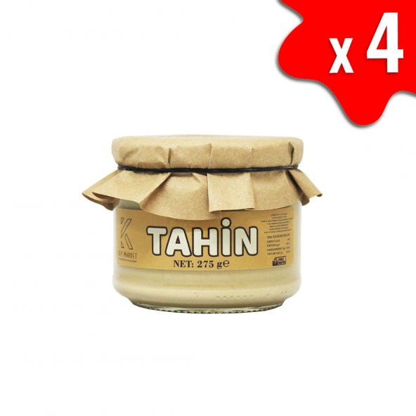 LAÇOKO 1100 Gram Şekersiz, Katkısız, Vegan, Doğal Tahin - 1