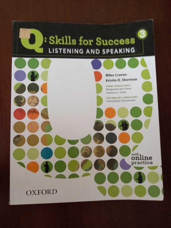 Q : Skills For Success - 3 / Lıstenıng And Speakıng