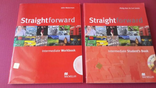 STRAIGHT FORWARD INTERMEDIATE Student's Book + Workbook - CD'li