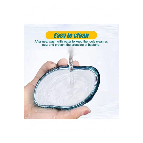 Modalucci Crystal Eraser Epilasyon Aleti, Tüy Dökücü, Tüy Silgisi, Kristal Taş Mavi - 3