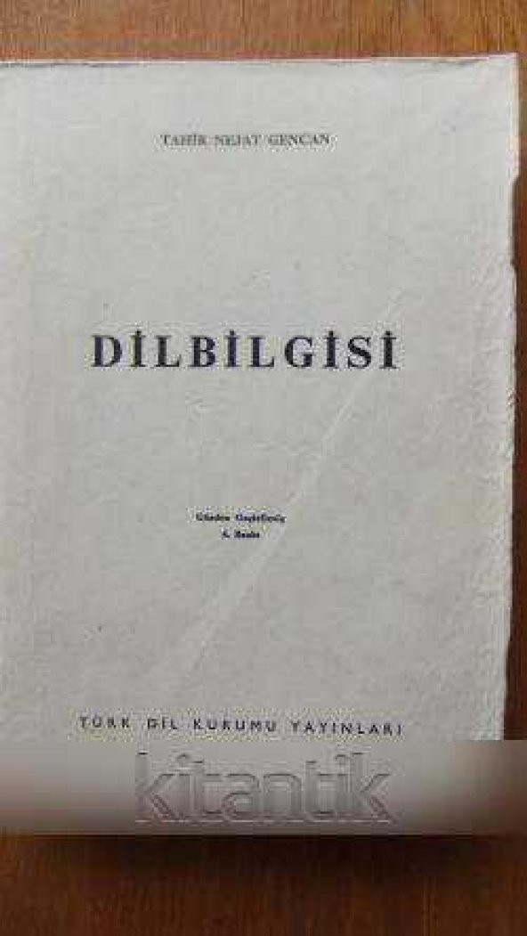 DİLBİLGİSİ