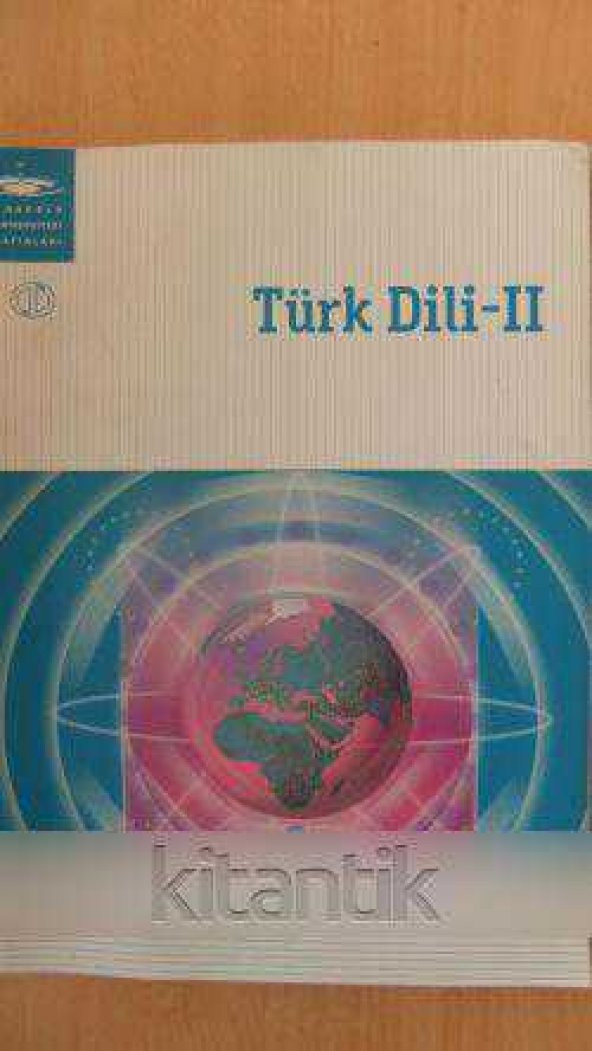 TÜRK DİLİ - II