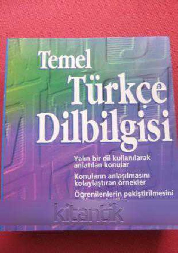 TEMEL TÜRKÇE DİLBİLGİSİ