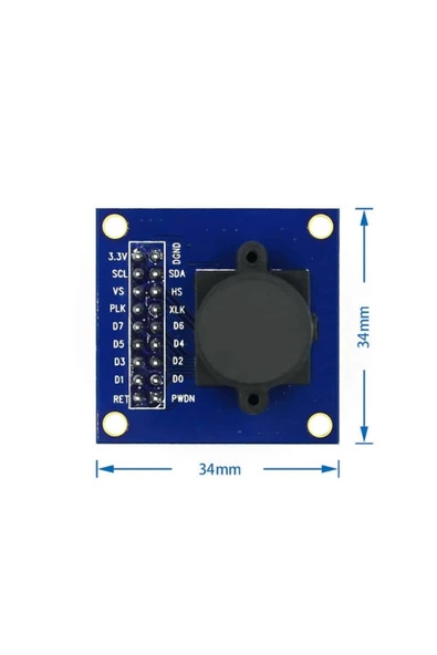 Arduino Vga Kamera Modülü Ov7670