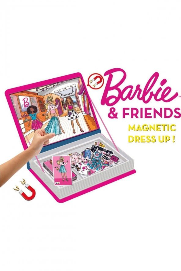 Barbie Manyetik Kıyafet Giydirme Oyunu - 2