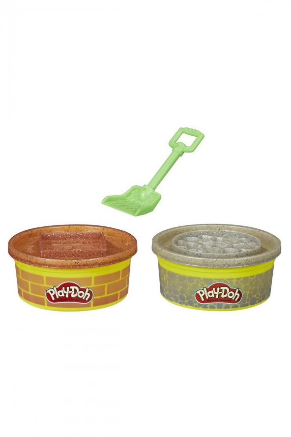 Play Doh İnşaat Hamuru - Tuğla ve Taş - 2
