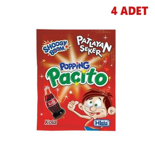 Hleks Popios Pat layan Şeker Kolalı (4 Adet)