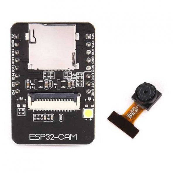 ESP32-CAM WiFi Bluetooth Geliştirme Kartı + OV2640 Kamera Modül - 2