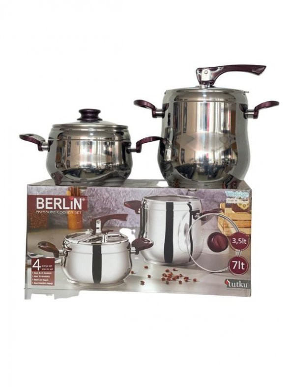 Berlin    Düdüklü Tencere 3,5 Lt - 7 Lt Ikili Set Fma011625 - 2