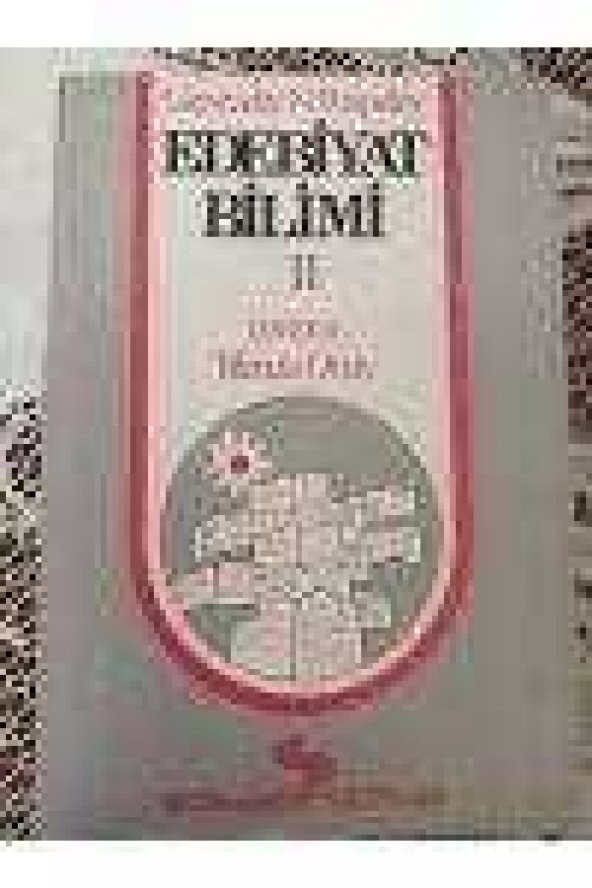 EDEBİYAT BİLİMİ  -  II  ( Birinci Baskı  ) - 1