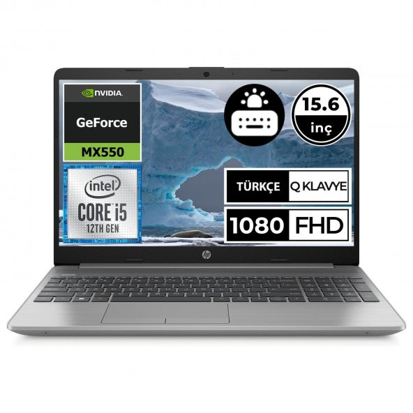 HP 250 G9 6Q8M7ES09 i5-1235U 32GB 512SSD MX550 15.6" FullHD W11P Taşınabilir Bilgisayar