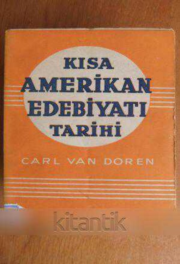 KISA AMERİKAN EDEBİYATI TARİHİ