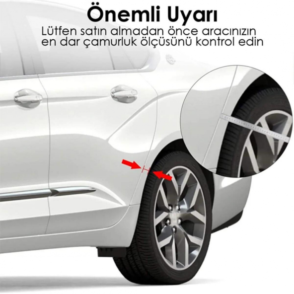 Üniversal Elastik Çamurluk Dodik Seti Poliüretan Çamurluk Kaplaması 45 mm x 6 metre Montaj Setli Siyah - Resim 6