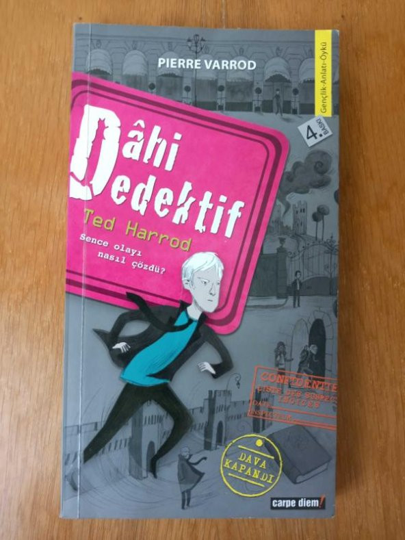 DAHİ  DEDEKTİF  Ted  Harrod  Sence olayı nasıl çözdü?  /  DAVA KAPANDI - 1