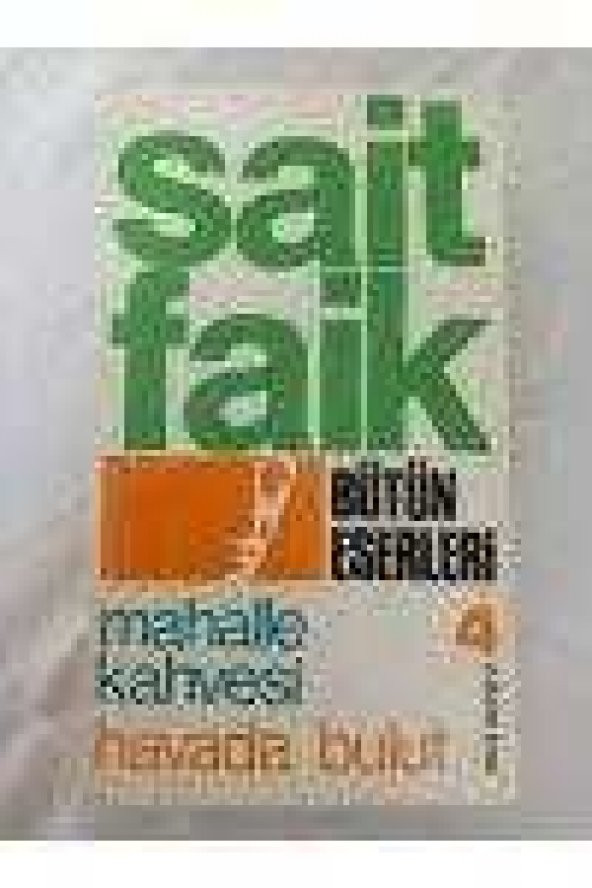 MAHALLE KAHVESİ -  HAVADA BULUT  /  Bütün Eserleri - 4