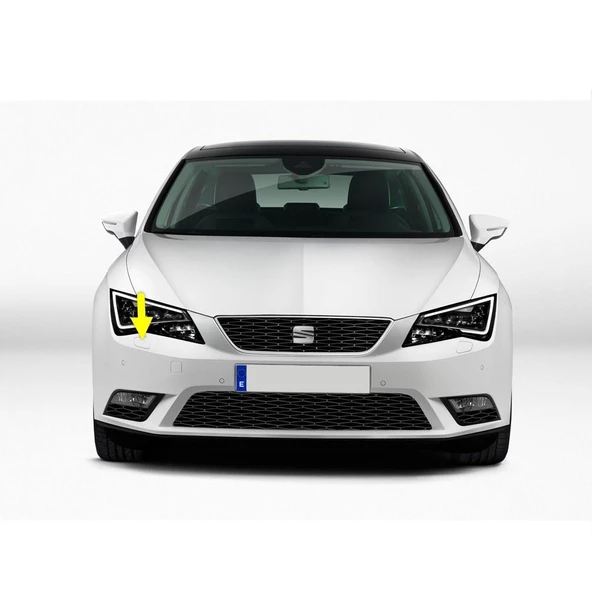 Seat Leon 3 2013-2016 Sağ Ön Far Yıkama Kapağı 5F0807754