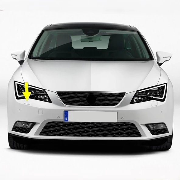Seat Leon 3 2013-2016 Sağ Ön Far Yıkama Kapağı 5F0807754 - 1