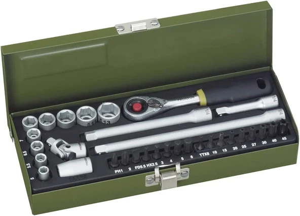 PROXON 1/4" 32 PRÇ LOKMA+BİTS UÇ TK - PROX23078 ürün görseli