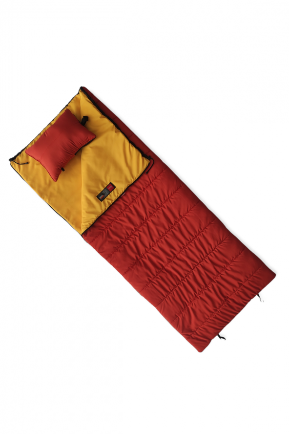 Naturecamp Oga 200 Turuncu -5 Derece Yastıklı Uyku Tulumu ürün görseli 1