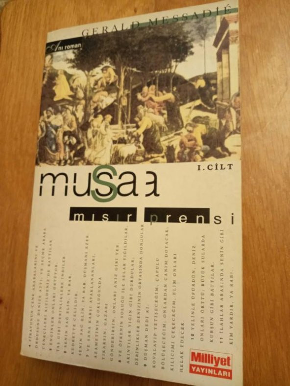 MUSA   mısır prensi   I. Cilt - 1