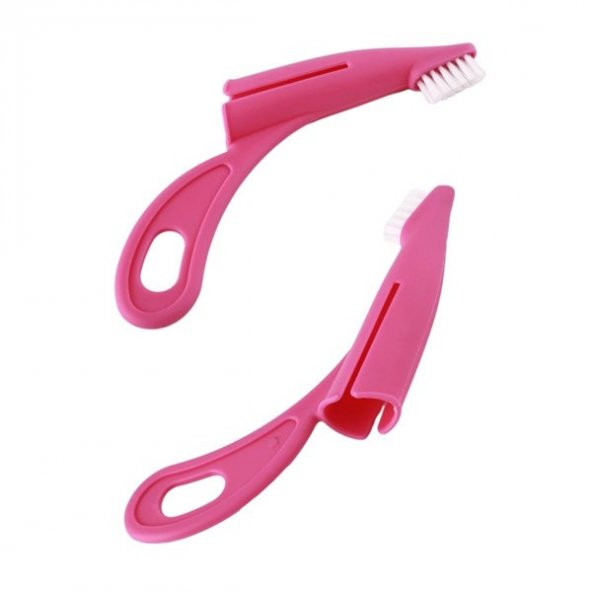 BUFFER®  Kedi ve Köpek Parmak Geçmeli Diş Bakım Fırçası Evcil Hayvan Diş Tartar Plak Temizleme - 3