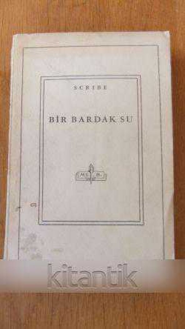 BİR BARDAK SU