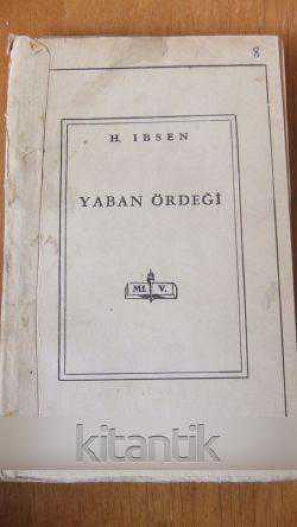 YABAN ÖRDEĞİ - 1