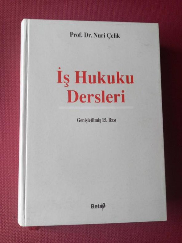 İŞ HUKUKU DERSLERİ - 1