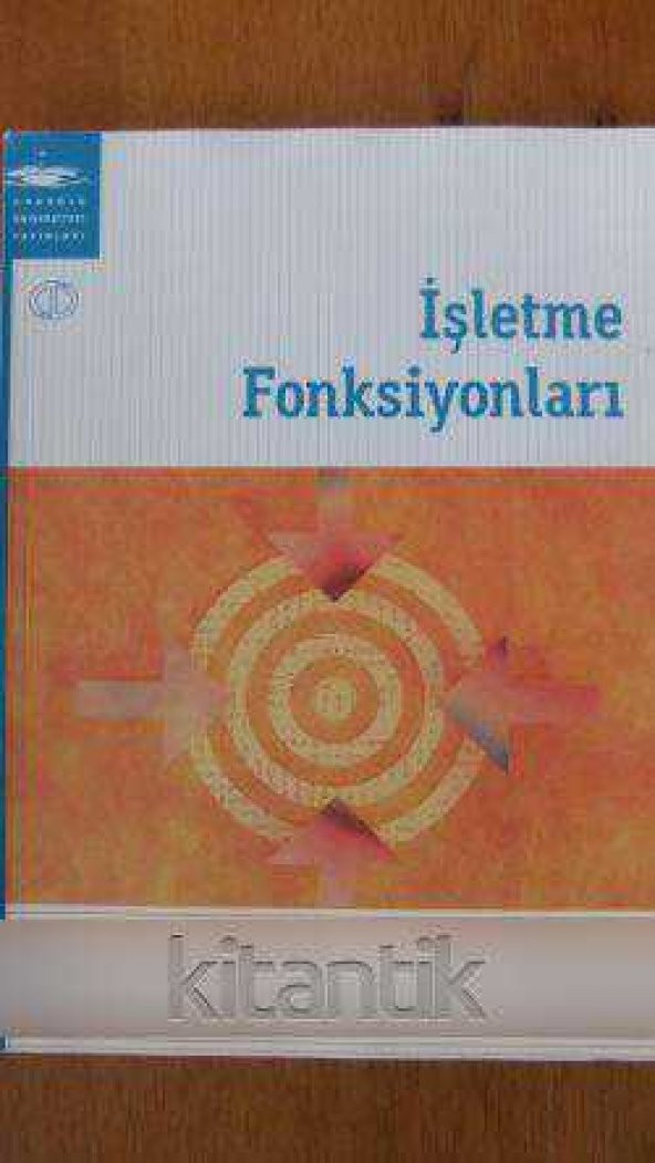 İŞLETME  FONKSİYONLARI - 1