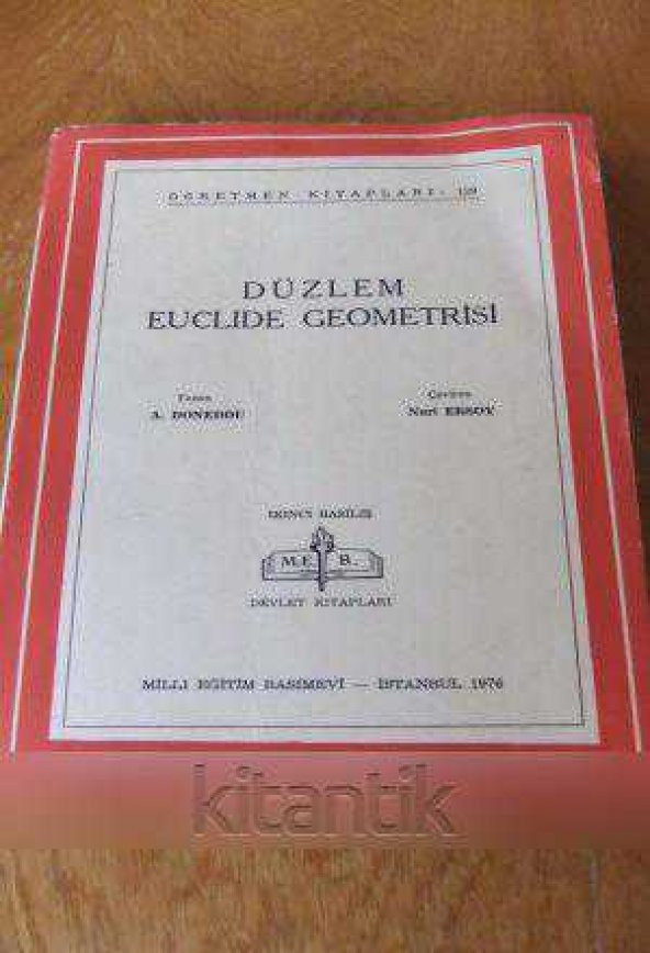 DÜZLEM EUCLIDE GEOMETRİSİ