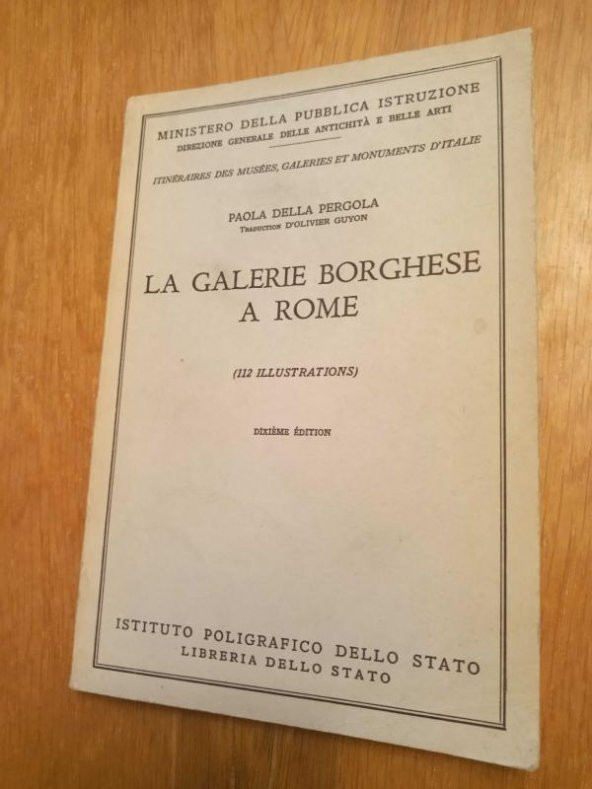 LA GALERIE BORGHESE A ROME          ( 112  ILLUSTRATIONS  )