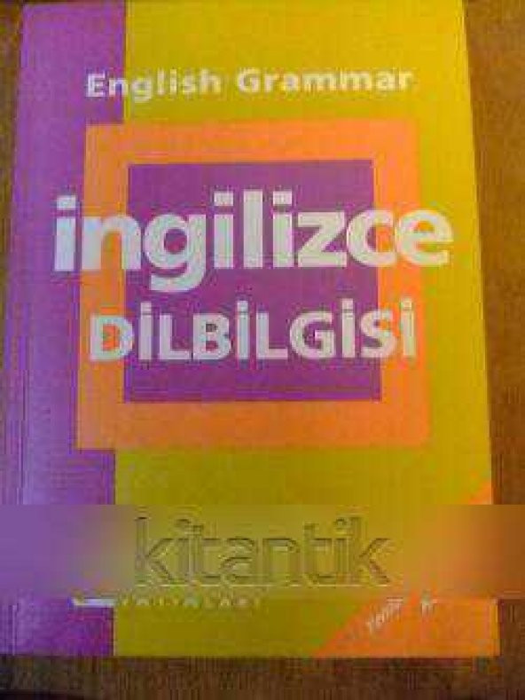 ENGLISH  GRAMMAR   *  İNGİLİZCE  DİLBİLGİSİ ürün görseli 1