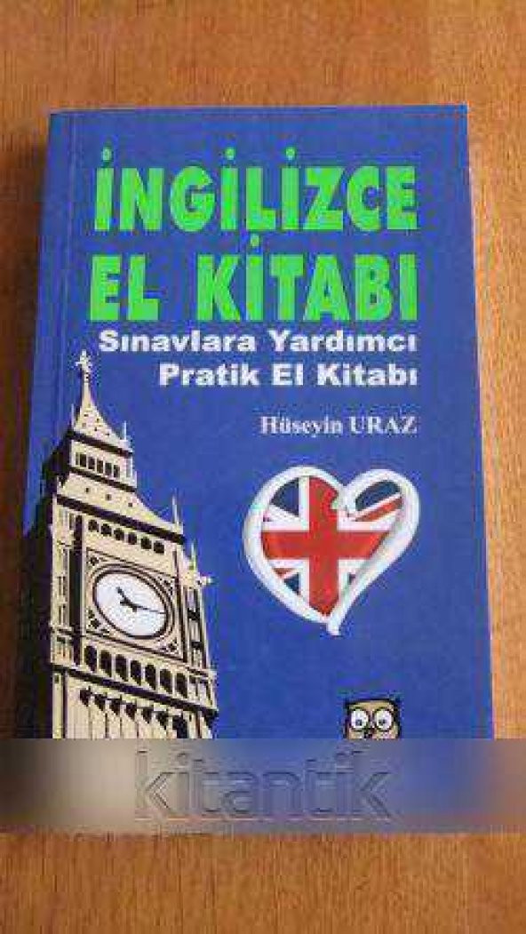 İNGİLİZCE EL KİTABI  Sınavlara Yardımcı Pratik El Kitabı