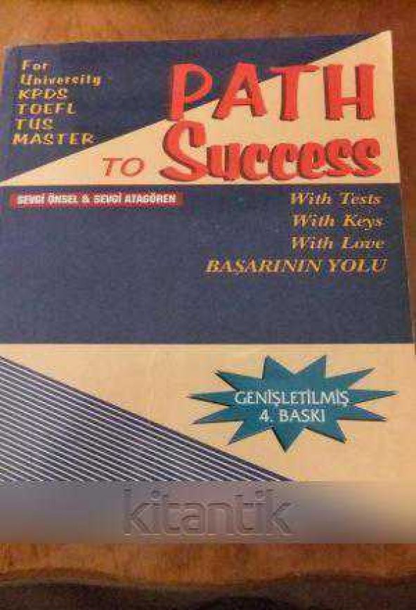 For University KPDS, TOEFL, TUS, MASTER   PATH TO  Success