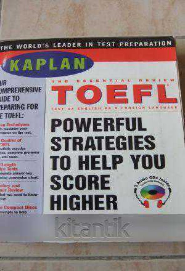 KAPLAN  The Essential Review  TOEFL - 1
