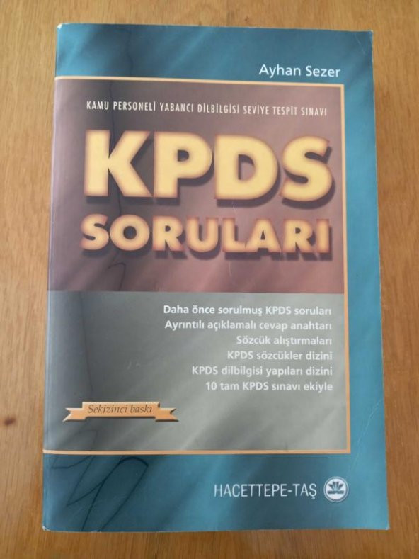 KPDS SORULARI - 1