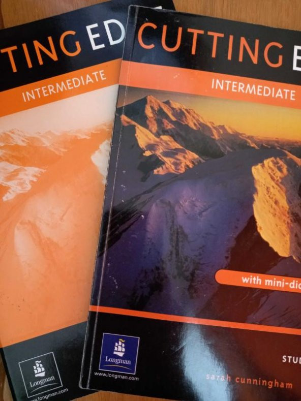 CUTTING EDGE    INTERMEDIATE     STUDENTS' BOOK   +  WORKBOOK  +   with mini-dictionary