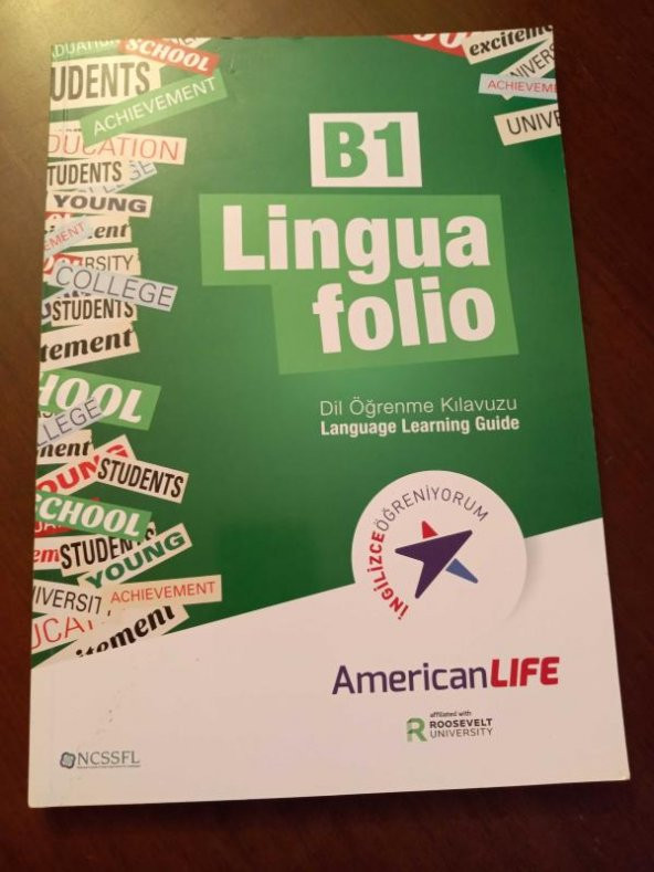AMERICAN LIFE  *  B1  LINGUA FOLIO    COURSEBOOK  &   WORK BOOK   /   DİL ÖĞRENME KILAVUZU  *  Language Learning Guide - 1