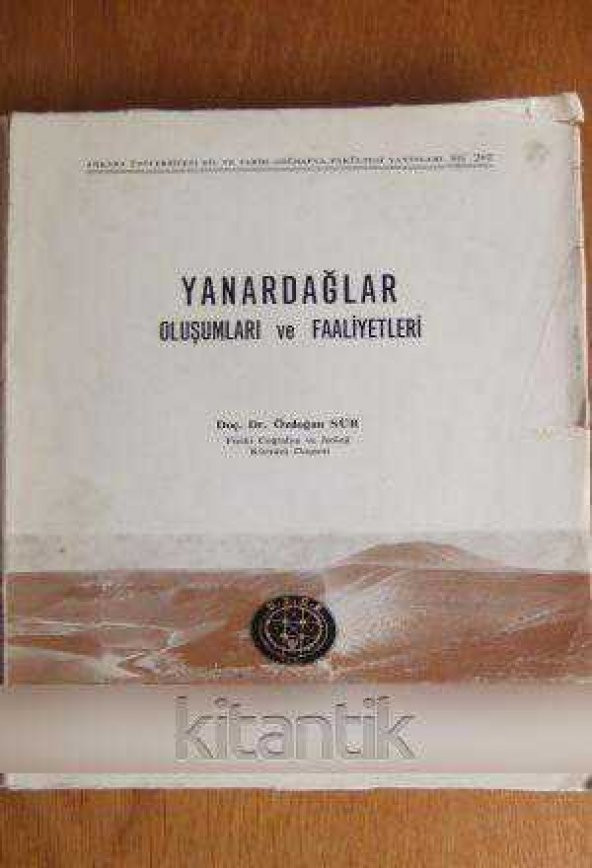 YANARDAĞLAR  OLUŞUMLARI ve FAALİYETLERİ - 1