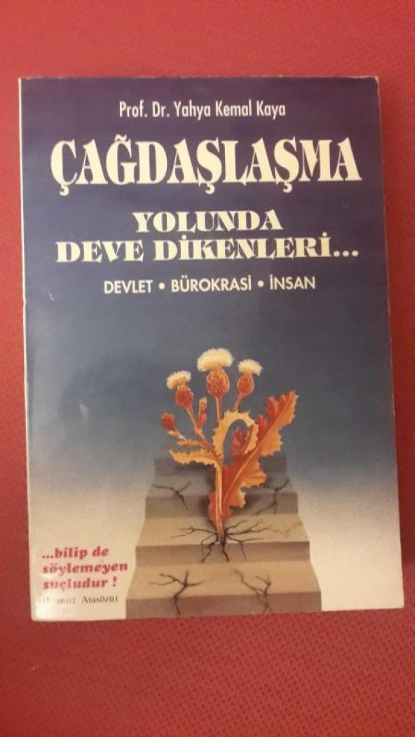 ÇAĞDAŞLAŞMA YOLUNDA DEVE DİKENLERİ  Devlet / Bürokrasi / İnsan ürün görseli 1