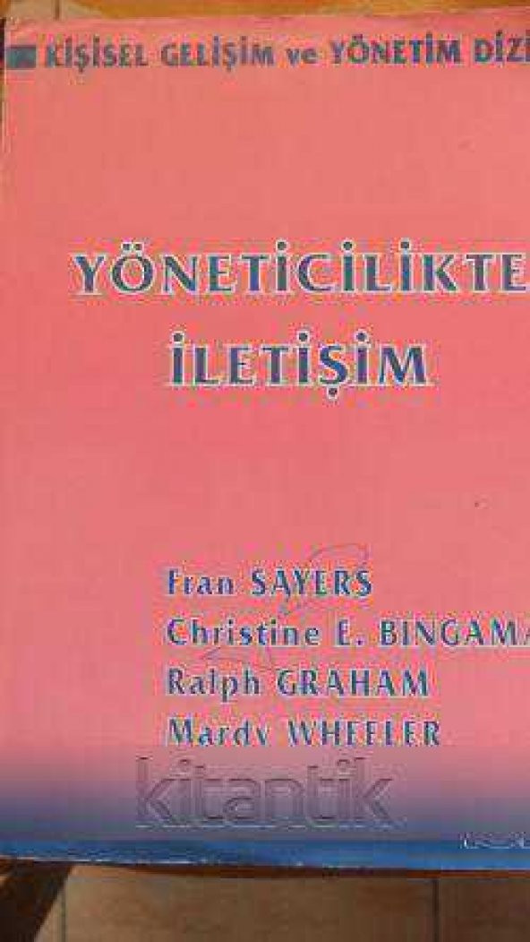 YÖNETİCİLİKTE İLETİŞİM - 1
