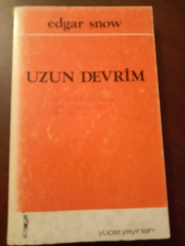 Uzun Devrim  ( Birinci Baskı  )